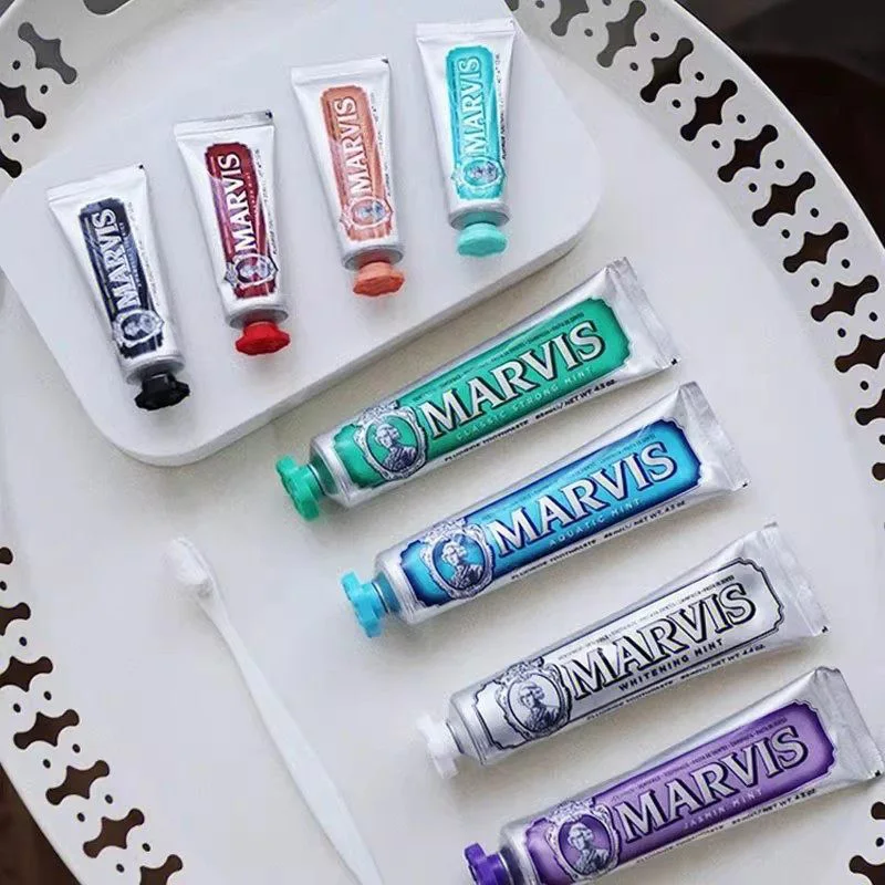 Italy Marvis Toothpaste Natural Mint Fresh Breath Effectively Prevents Tooth Decay Strengthens Tooth Enamel Fresh Toothpaste