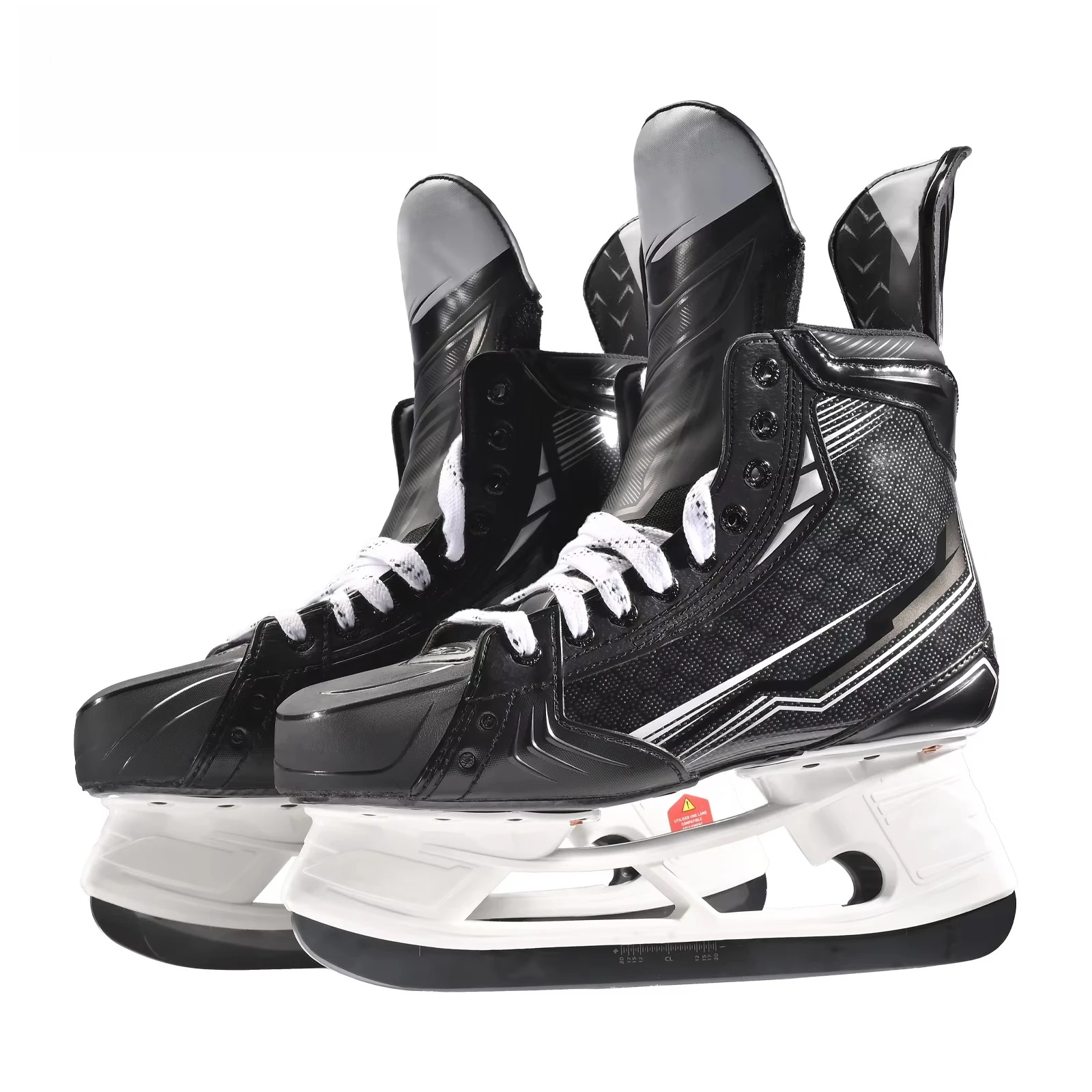 Customized JR&INT&SR Hockey Ice Skates Good Wear Resistance Blade Ice Skates Ice Hockey Skates for KHL