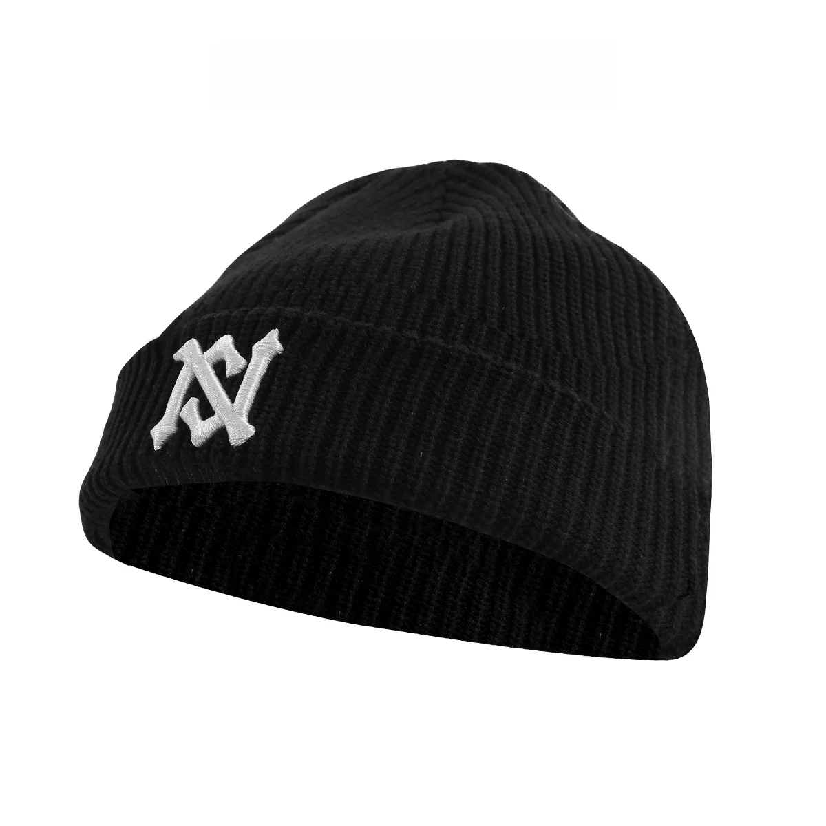 暖かいニットウールキャップ-カップル-3d刺繍スタイル-アメリカンストリートウェア-夏旅行帽子-つばなし丸型トップ-ユニセックス帽子