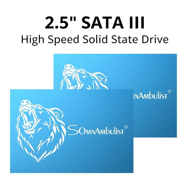 

SomnAmbulist 2.5-inch SATA Interface Solid-state Drive High-speed 128GB 256GB 1TB Large-capacity SSD for Laptop and Desktop PC