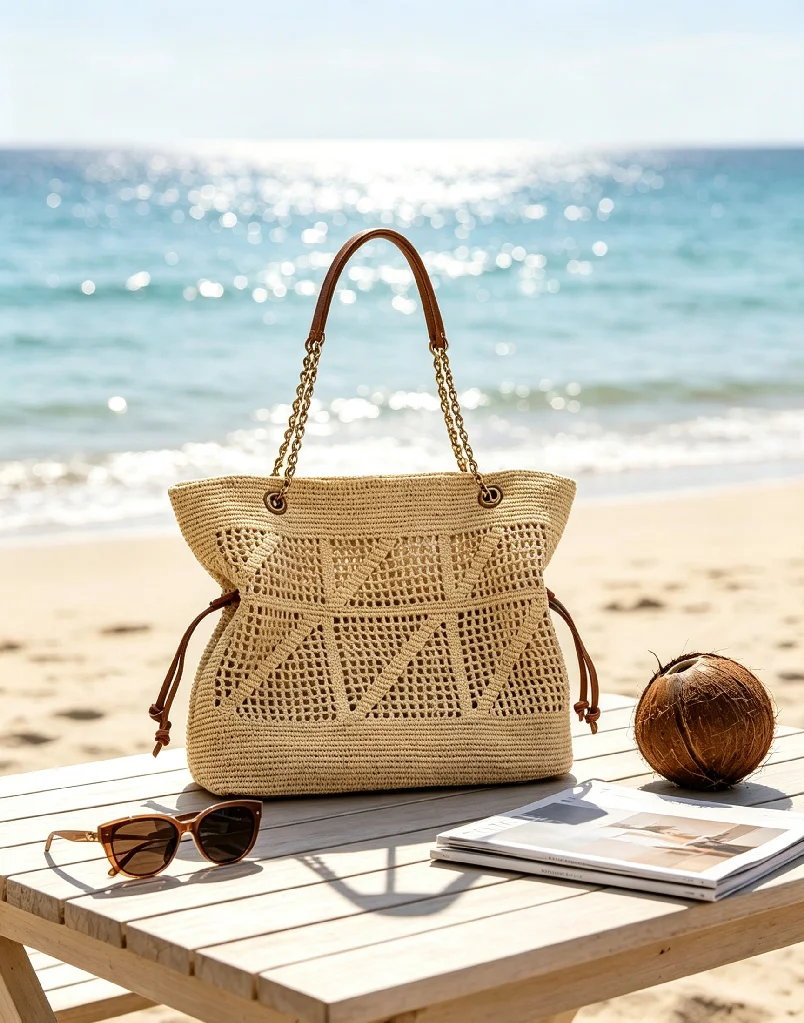 Boho Designer Style Ladies Crossbody Handbag Soft Fabric Shoulder Bag Women Multi Pocket Single Shoulder Purse Bohemian Style Satchel Bag For Beach Vacation Travel Street Casual Daily Wear Summer Trip
