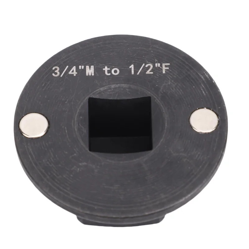 

Insert Low Profile Impact Socket Adapter Drive Reducing High Strength Metal For Tight Spaces 1in M-3/4in F