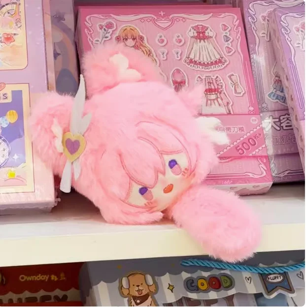 دمى أنيمي قطيفة يابانية ، ألعاب دانجو لطيفة ، حقائب هدايا متدلية ، إيليسيا ، نجم البحر ، جسم ، تأثير هونكاي 3 ، 10