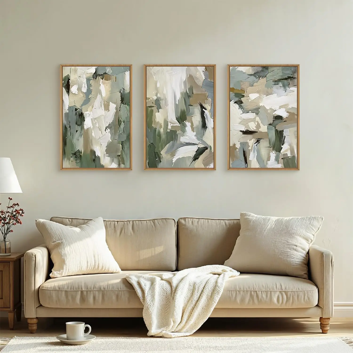 

3pcs Abstract Canvas Poster Printing Picture Wall Art, Modern Living Room, Bedroom, Office Interior Home Decoration Printmaking