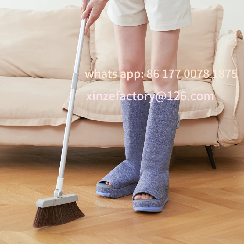 

Customizable Electric Calf Massager With Heat Airbag Automatic Foot Massage Machine