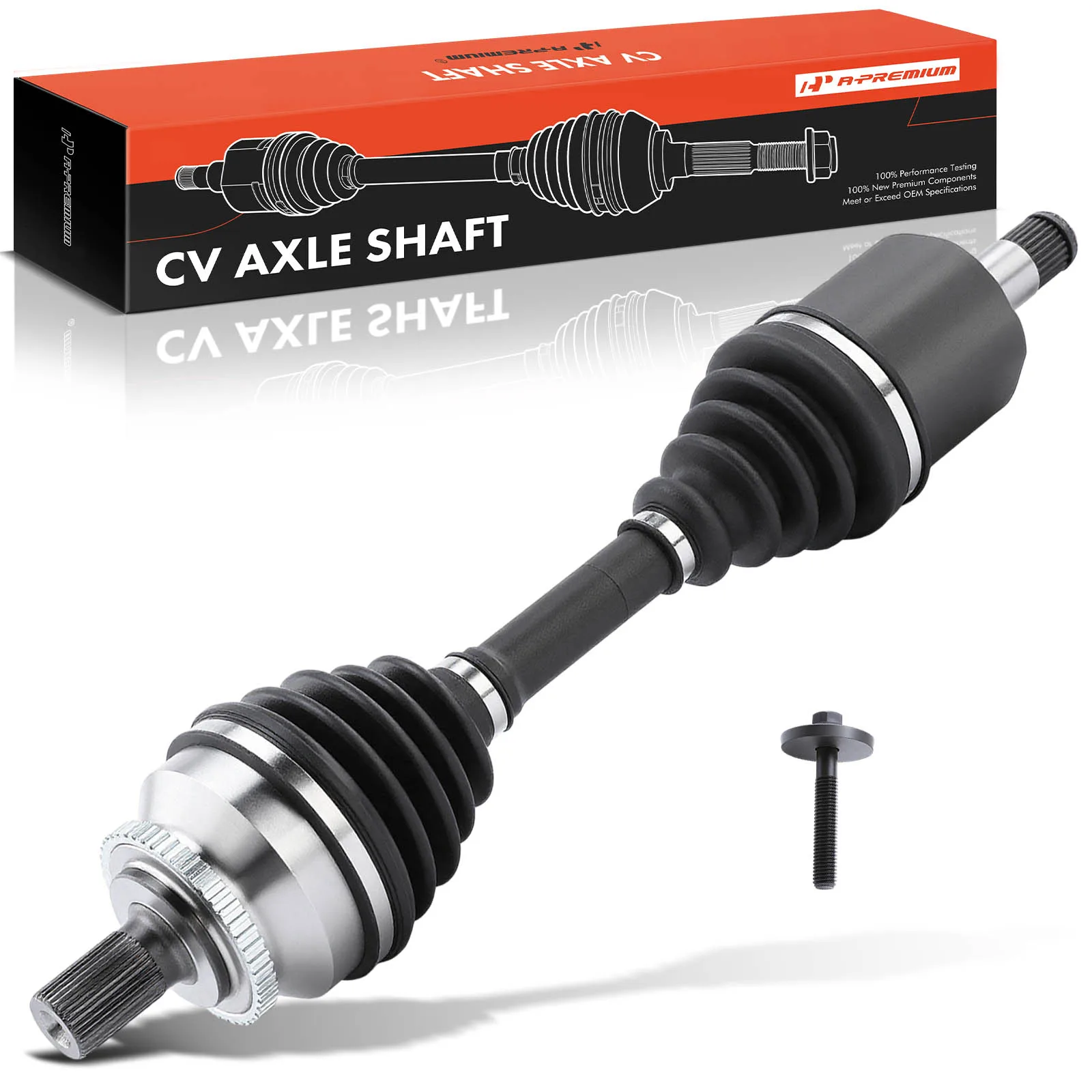 A-Premium Front Driver Side CV Axle Assembly for Volvo S80 2004-2006