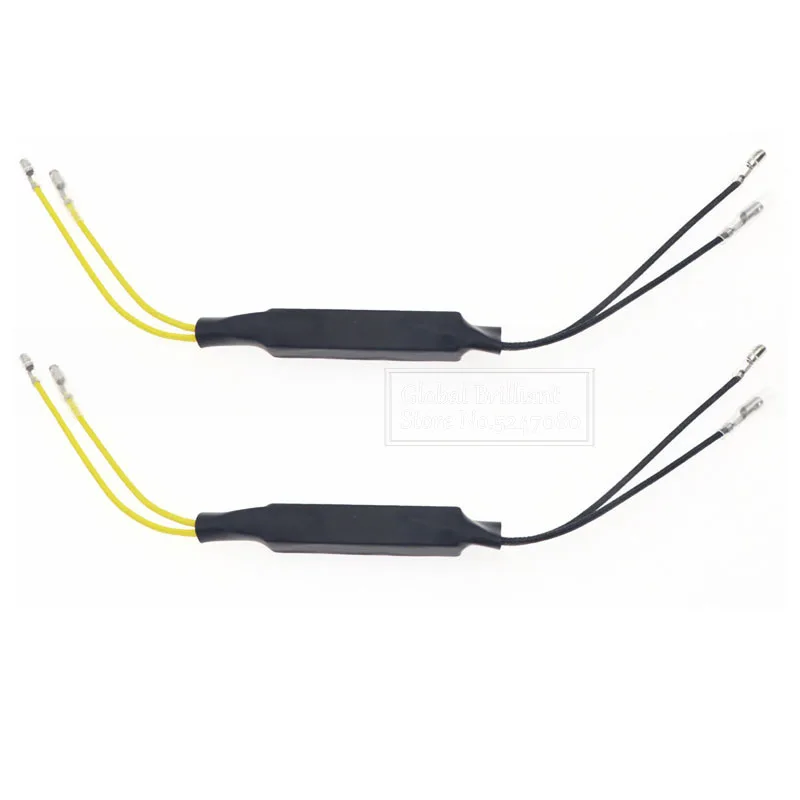 2x/4x Turn Signal Light Resistance Decoder Motorcycle Indicator 21W 26 Ohm LED Light Load Resistor Flasher Flash Blinker Adapter view 2