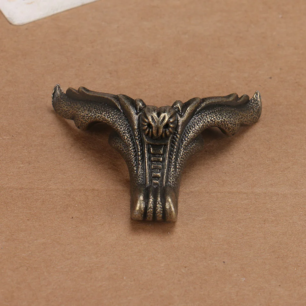 

12pcs Furniture Legs Retro Decorative Support Replacement Heavy Duty Zinc Alloy For Wooden Boxes Sofas Jewelry Boxes