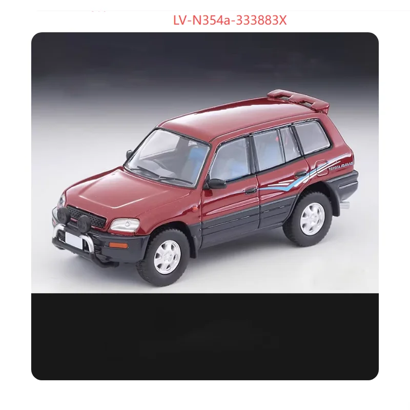 

Модель автомобиля TOMY RAV4L в масштабе 1:64, внедорожник, имитация, из сплава, статическая, коллекционная, игрушка, подарок, сувенир, украшение