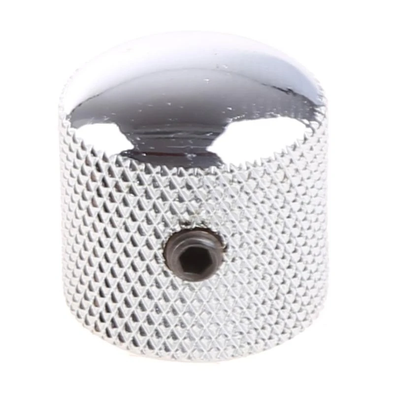 Knob Button Tone Volume Dome Knob For Guitar Bass FD TL Metal Chrome - Image 5
