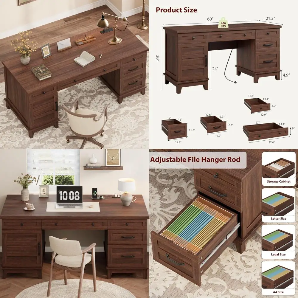 Executive Desk With…