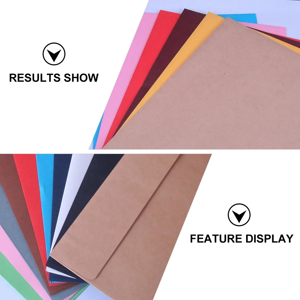 

40pcs -Adhesive Paper Envelopes Classic Stationery For Wedding Shower Invites Christmas Cards Greeting Blank
