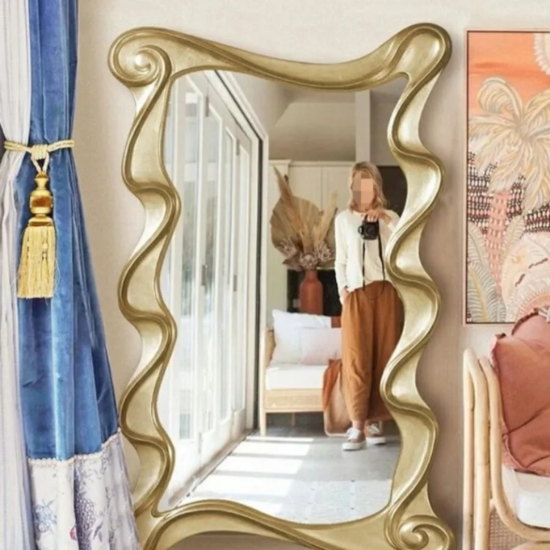 美的デザインの鏡、フレキシブルでクリエイティブな寮のディスプレイミラーフレーム、豪華な家の装飾、家のアクセサリー