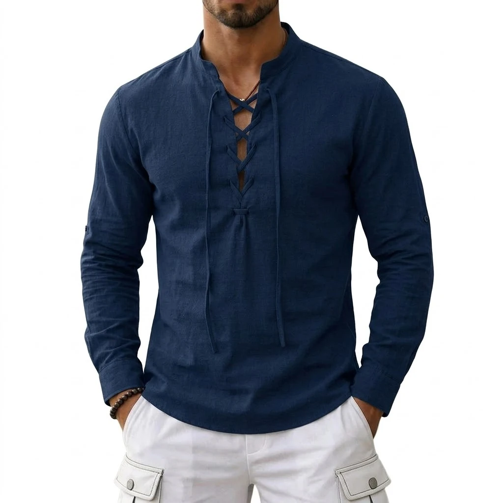 Thumbnail 3 - #76 Best Mens Cotton Linen Casual Shirts to Buy In 2026