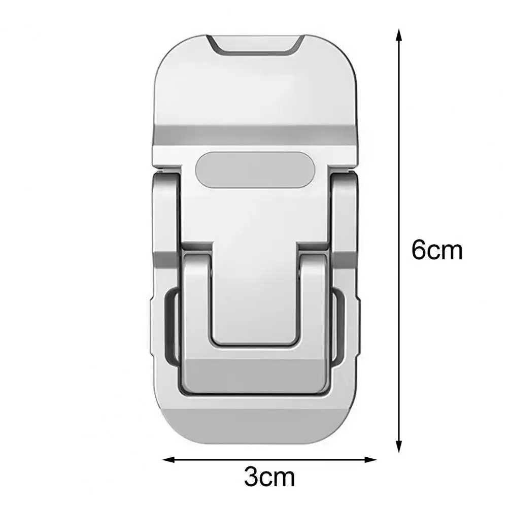 1 Pair Laptop Stand Computer Keyboard Holder Rustproof Two Levels Notebook Stand Foldable Mini Computer Support Holder