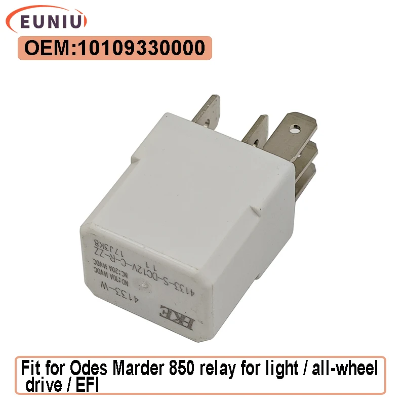 

Вспомогательные детали 2WD/4WD, совместимые с кодом ATV UTV 10109330000 4133-S-DC12V-C-R-ZZ NO: 30A, 5 контактов для Odes Marder 850