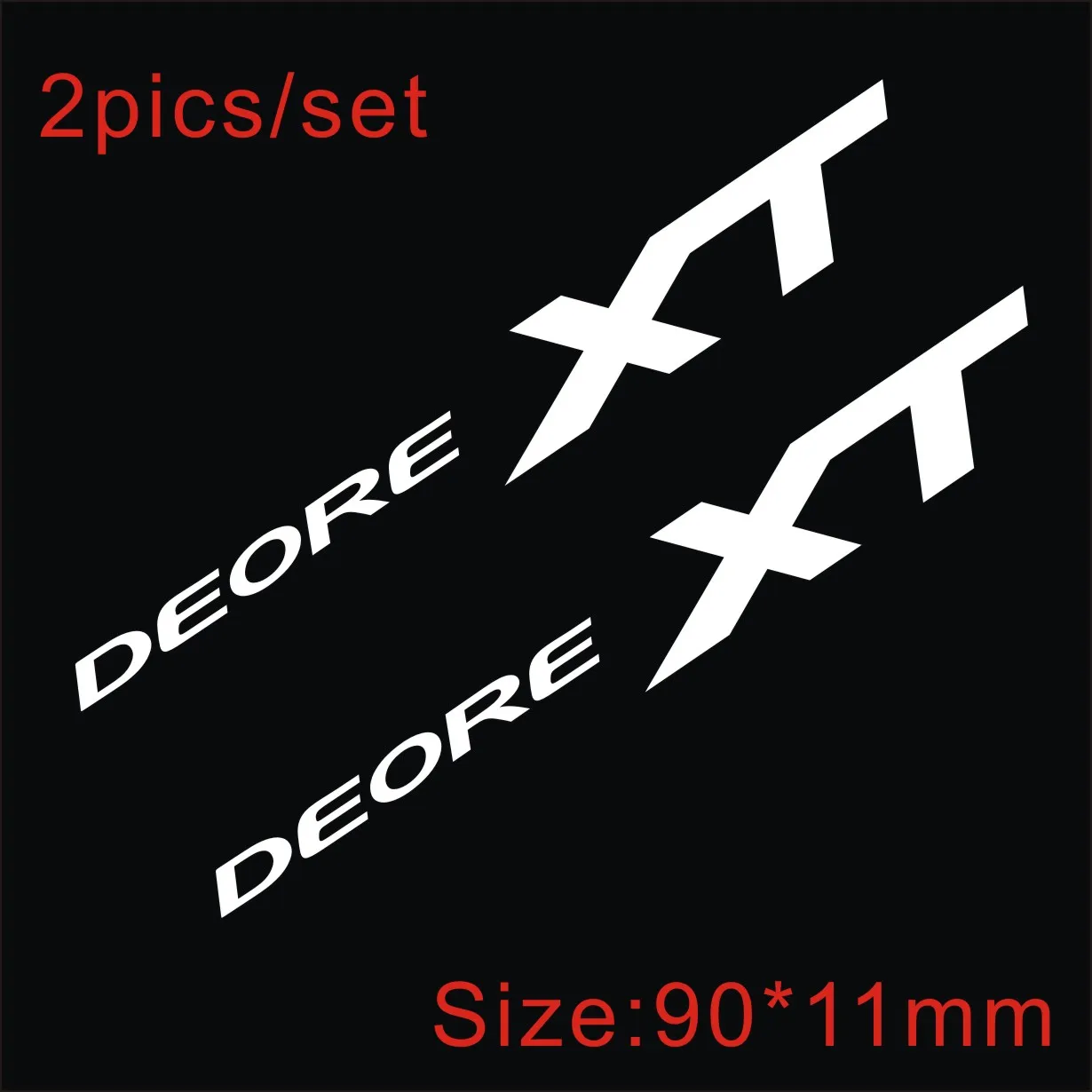 

Bicycle XT wheel disc crank decoration sticker racing hub connecting handle personalized sticker