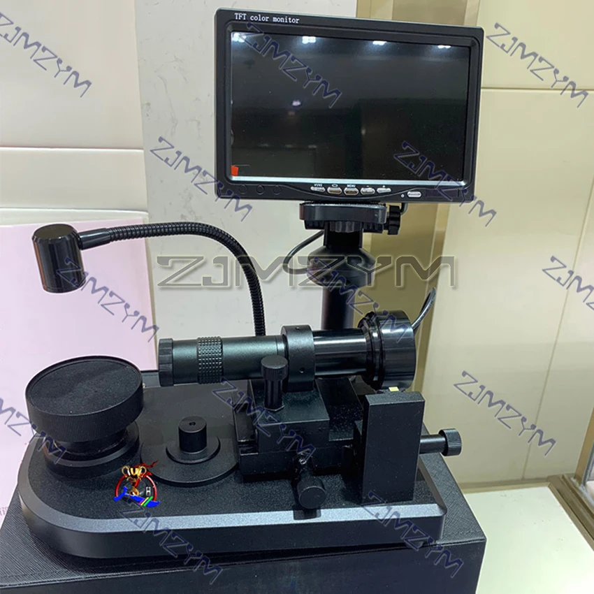 7 "LCD مجهر رقمي 110X الماس نقش المشاهد Gia الليزر مراقب أداة تقييم الخصر مرآة عدسة مكبرة