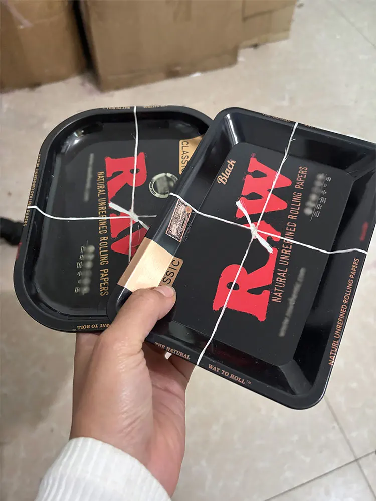 Rolling Tray Set with 5 Small Items for Storage