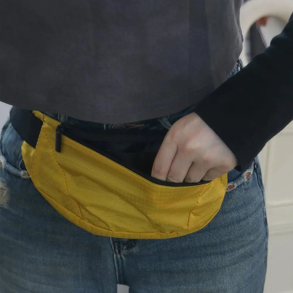 

Three-section Running Waist Bags Breathable Waterproof Marathon Running Bag Case Belt Bag Sports Phone Bag Fanny Phone Pack