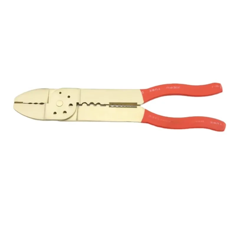 الألومنيوم البرونزية والبريليوم النحاس صمام التبديل غير شرارة معزول كابلات الموصلات العقص أداة 8in غرفة الاتصالات