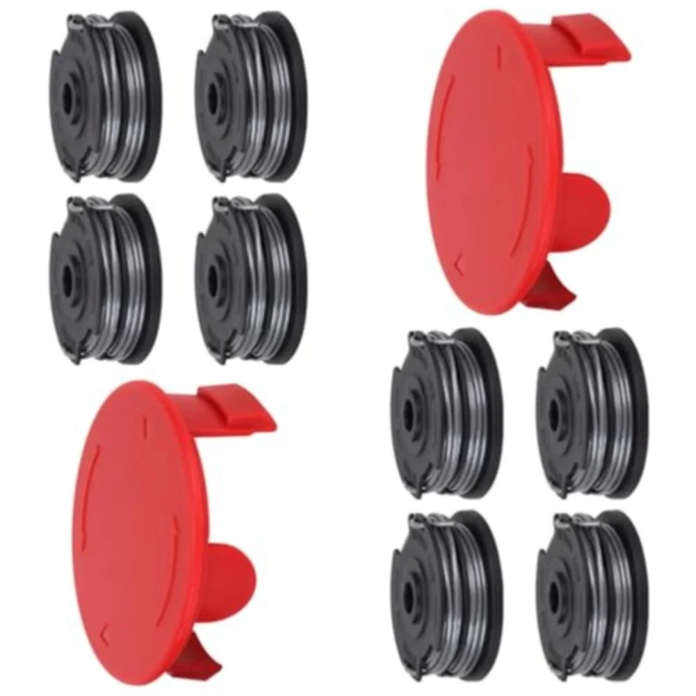 Pre-Wound Nylon Thread Spool Replacement Kit for Bosch Grass For Trimmers AdvancedGrassCut36 ART 30 36 LI ART 24