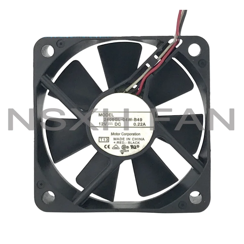 New 2406GL-04W-B49 DC12V 0.15A 6015 6CM Projector Cooling Air