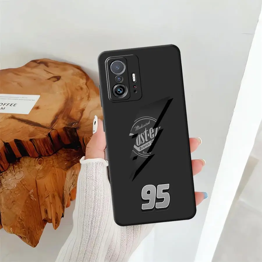 เคสดิสนีย์ไลท์นิ่งแมคควีนสำหรับ Xiaomi Mi 9T 13 10 11 13 Lite CC9Pro 11T 14 Pro 9 10T เคสโทรศัพท์แบบนิ่ม