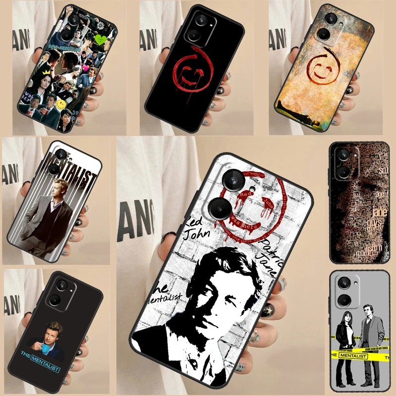 The Mentalist Red John Simon Baker Case For Realme 10 8 9 11 Pro Plus GT Neo 5 2 3T 2T C11 C15 C25s C21Y C30 C31 C33 C35 C55