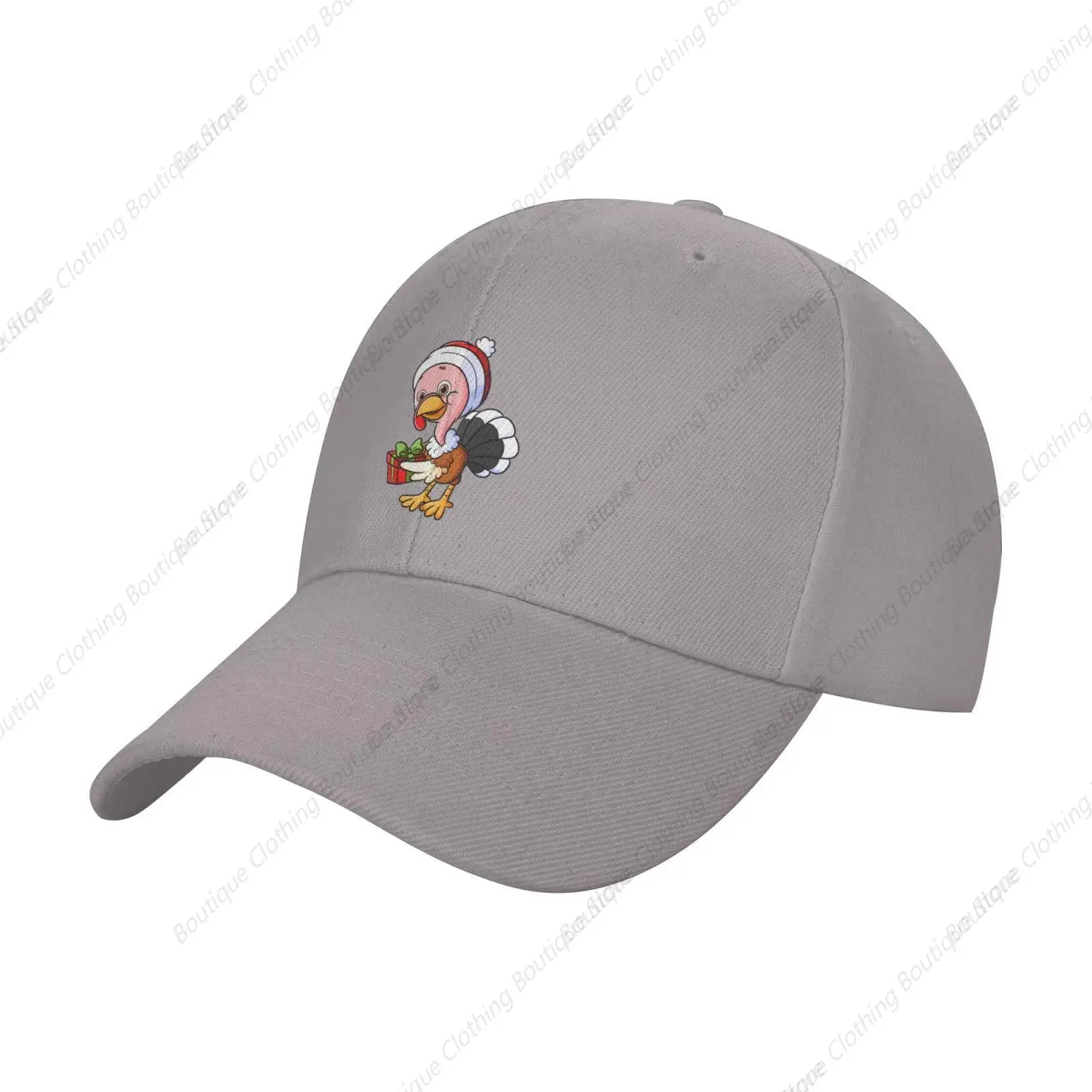 

Cute Bird Holding a Gift Baseball Cap Women Men Sun Hat Adjustable Golf Caps Dad Hats