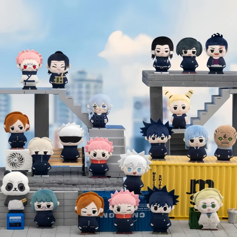 

Оригинальная кукла Jujutsu Kaisen Gojo Satoru, игрушка, фигурка, брошь, сумка, вешалка, слепая коробка, Bazzle, товары для фанатов, модная коллекционная