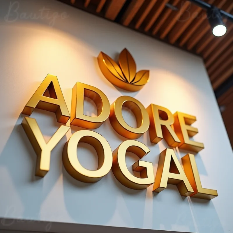 

Custom 3D Metal Channel Letters Sign For Outdoor Business Storefront Durable Weatherproof Signage For Restaurant Retail Hotel