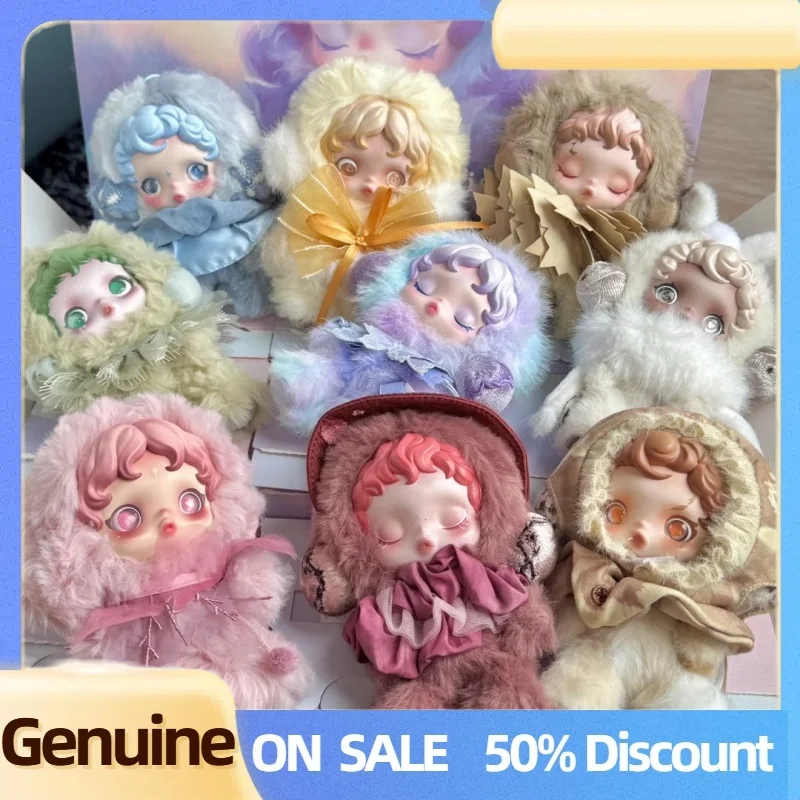 

New Genuine Popmart Skullpanda V2 L'Impressionnisme Series Blind Box Vinyl Plush Pendant Doll Cute Trendy Toy Mystery Box Gift