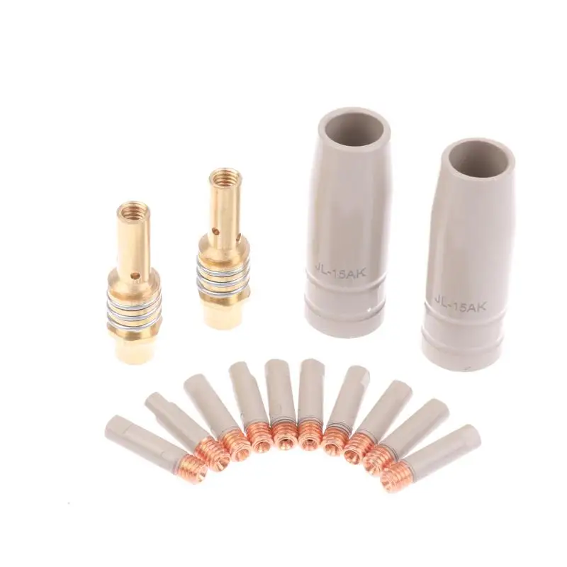 5/14 Stuks 0.8/1.0/1.2mm Lassen Beschermhoes Lassen Mondstuk Tips 15AK Coating Bescherming mondstuk Coating Beschermen Lassen