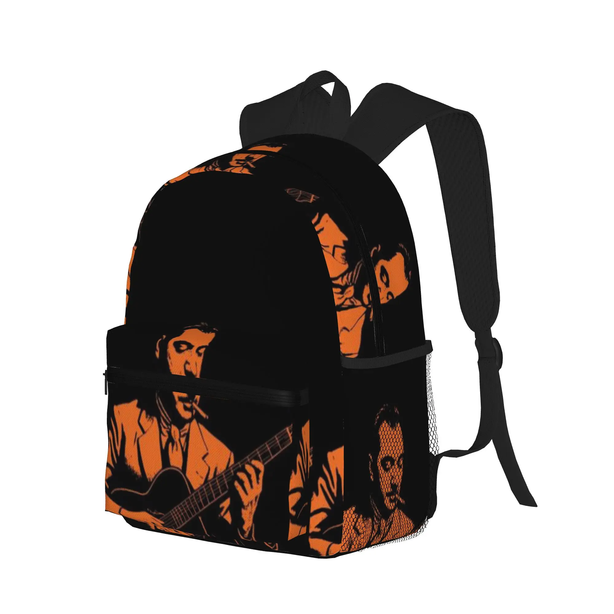 Django Reinhardt Guitar Legend  Casual Backpack for Students and Adults Bags for women