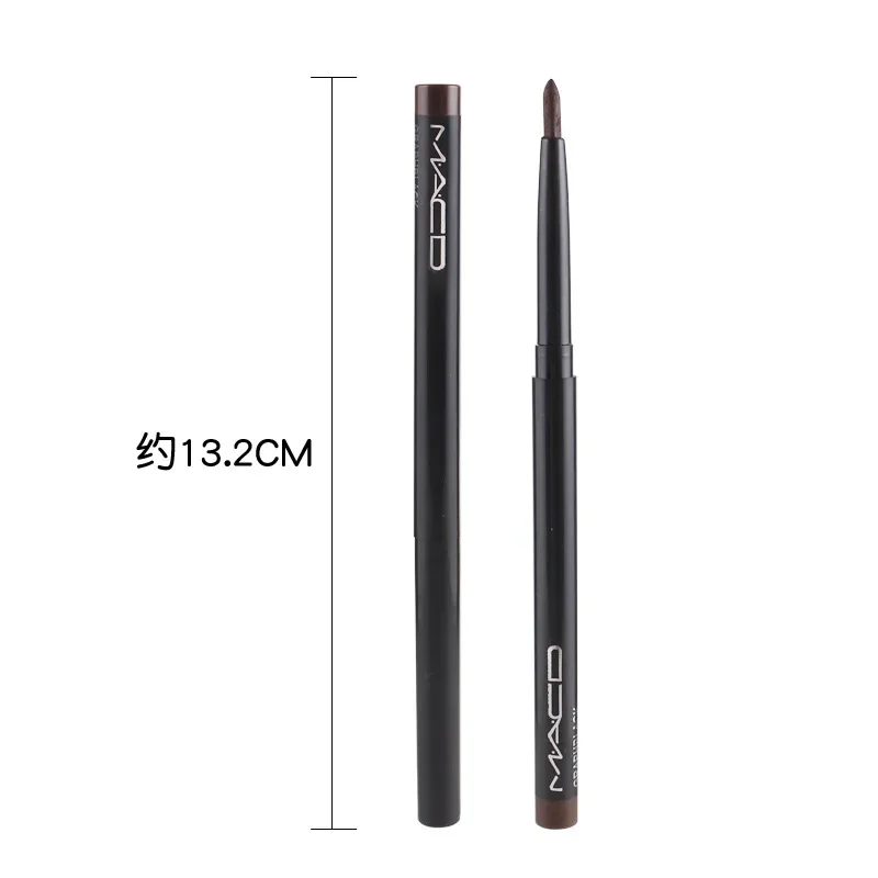 1Pcs Waterproof Black Brown Smooth Eyeliner Pencil Permanent Makeup Eyleliner Pen Long Lasting Automatic Eyes Makeup Tools