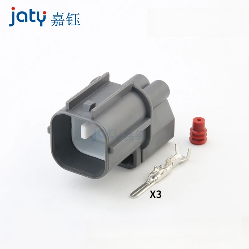 1 مجموعة 3-pin DJ7038A-2-11/21 مستشعر الضغط العالي ذكر/أنثى المقابس لمضخة كبيرة الملف اللولبي صمام 6181-0072/6189-0131
