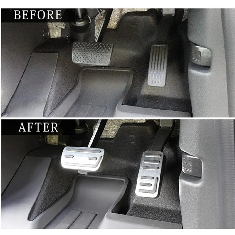 

Practical For Honda N-BOX JF5 JF6 2023 2024 Car Accelerator Brake Rest Foot Pedal Accessories Alluminum Alloy