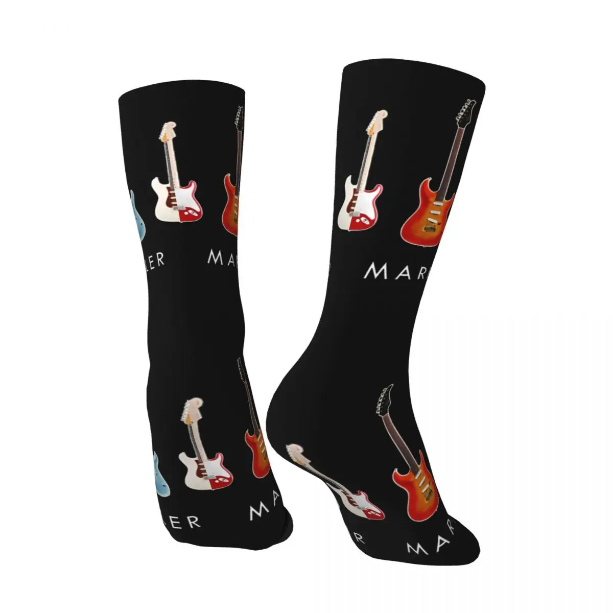 Crazy compression Fan Sock for Men Harajuku D-Dire Straits Quality Pattern Crew Sock Novelty