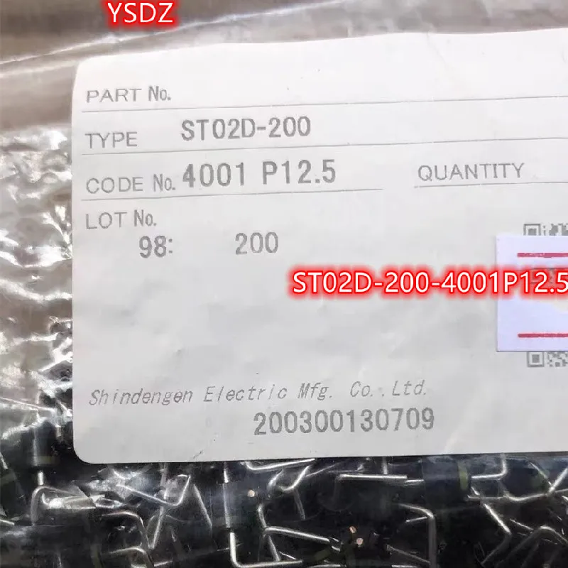 New original 20-100PCS  ST02D-200-4001P12.5 ST02D-200 DO-15 AX078