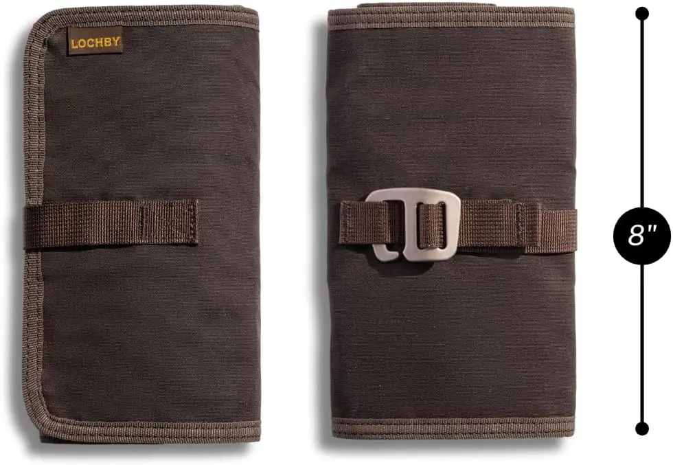 حقيبة تنظيم قابلة للطي للفنون والإلكترونية مع جيوب متعددة للأقلام والكابلات ومحركات الأقراص الصلبة |   قماش مشمع متين