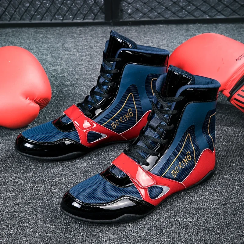 

Wrestling Shoes for Men and Women, Durable Boxing Foot Protection, Professional Fighting Shoes, High Quality