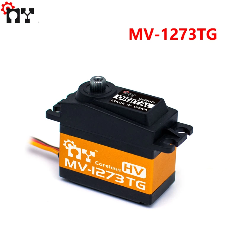 OverShoot MY Servo MV-1273TG 7.4V 16KG Titanium Gears Coreless Standard Digital Servo Savox 1273TG for Helicopter Rc Parts