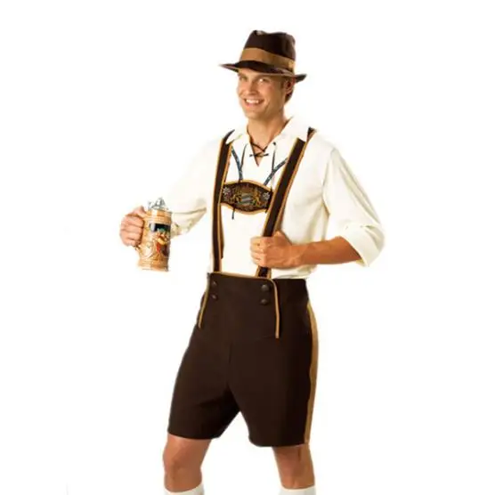 

Traditional Children's Beer Costume Halloween Cultural Festival Art Performance Boy's Outfit Ethnic Stage Clothing