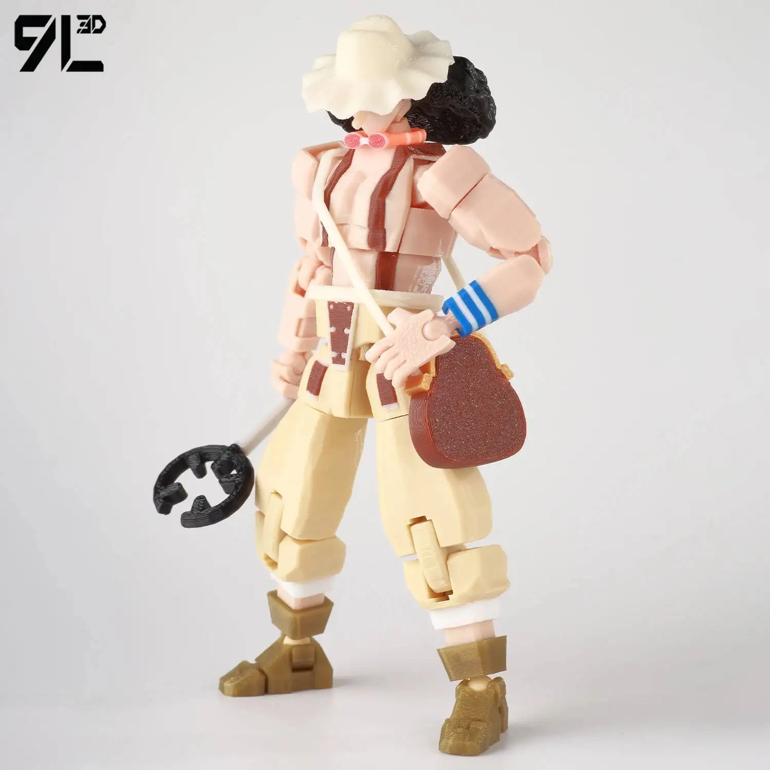9L3D Dummy13 Lucky13 Titan13 OnePiece Usopp Jest Snajperem Piratów z Kapelusza Słomowego Odważny Wojownik Morza Figurka Anime Ozdoba Samochodowa Zabawka