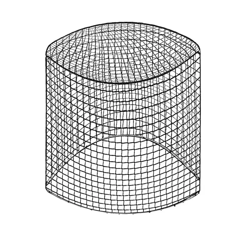 AEE4-Round Bale Hay Net For Horses, Knotless Nylon Slow Feeder, 6X6 Ft, Reduces Hay Waste, Ideal For Outdoor Use