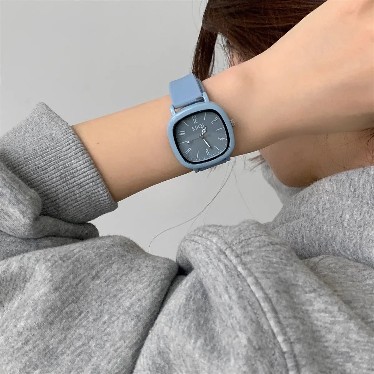 Korean College Wind Watch Female New Style Student High Beauty Quartz Watch Casual Versatile Watch Female