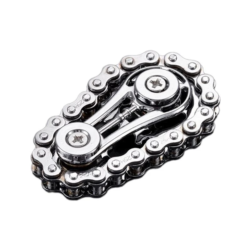 Toy sollievo da stress portatile Stret Stress Toy Creative Fingertip Metal Fidgets Toy per uso multiplo in varie impostazioni