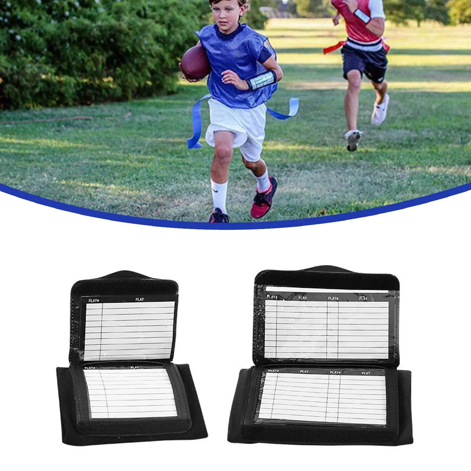 Voetbal Polsbandje Pols Polsbandjes Basketbal Qb Whiteboard Armband Softbal Quarterback Board Spelen Voetbal Y0v2