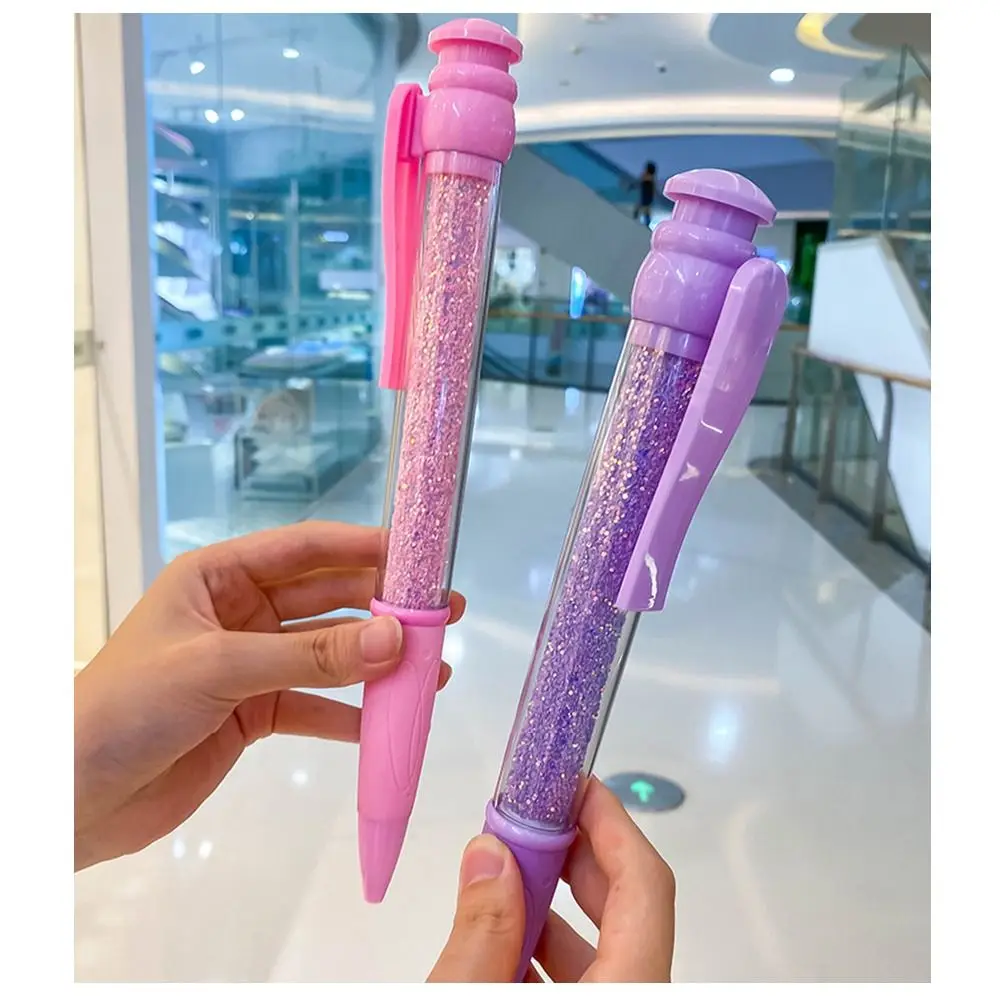 Creative Plastic Big Ballpoint Pen Large Stationery Oversize Writting Pen Novelty Toy Huge Neutral Pen Fun Gift